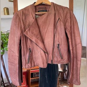 Andrew Marc lamb skin coat